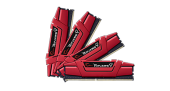 DDR4 32GB 3200-14 Ripjaws V Red kit of 4 G.SKILL